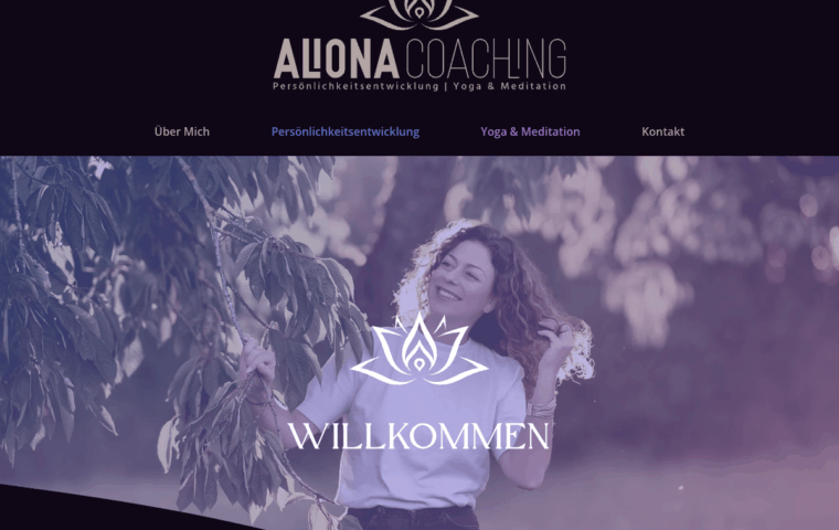 Aliona Coaching Website