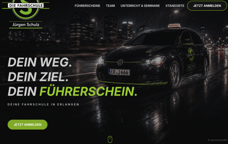 Fahrschule Jürgen Schulz – Website